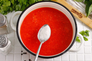 Болгарский перец через мясорубку на зиму