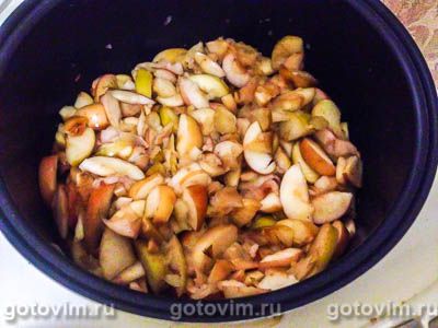 Пюре яблочное в мультиварке (без сахара)