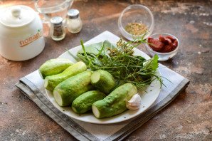 Огурцы "Кровавая мэри" на зиму без стерилизации