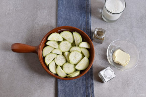 Кабачки в молоке Кабачки в молоке