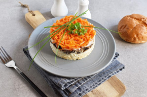 Салат из копченого окорочка Салат из копченого окорочка