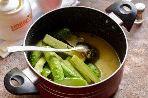 Салат "Блаженство" из огурцов на зиму