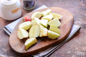 Компот из яблок и каркаде на зиму Компот из яблок и каркаде на зиму