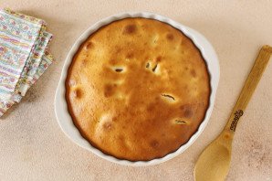 Заливной пирог с нектаринами Заливной пирог с нектаринами