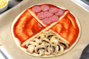 Пицца "Времена года" Пицца "Времена года"