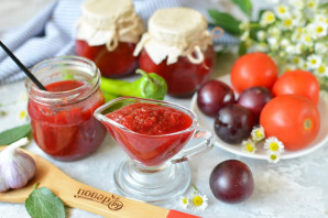 Соус из слив