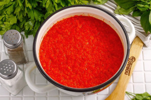 Болгарский перец через мясорубку на зиму