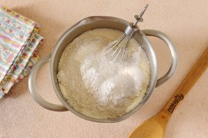 Заливной пирог с нектаринами Заливной пирог с нектаринами