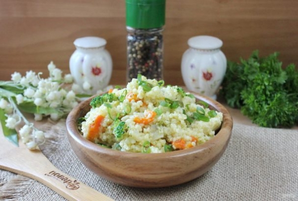 Пшенная каша с брокколи Пшенная каша с брокколи