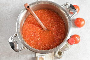 Соус на зиму из помидоров