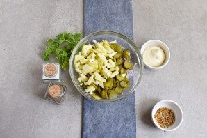 Салат из телятины