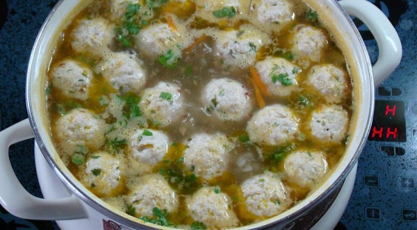 Суп с фрикадельками и гречкой, пошаговый рецепт с фото