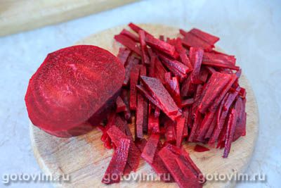 Южный борщ с баклажанами