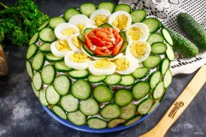 Скандинавский закусочный торт