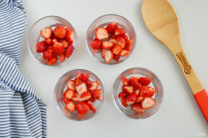 Желе из йогурта