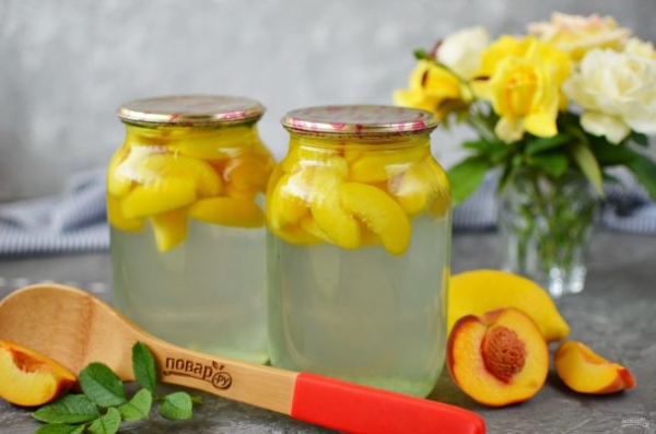 Компот из персиков Компот из персиков