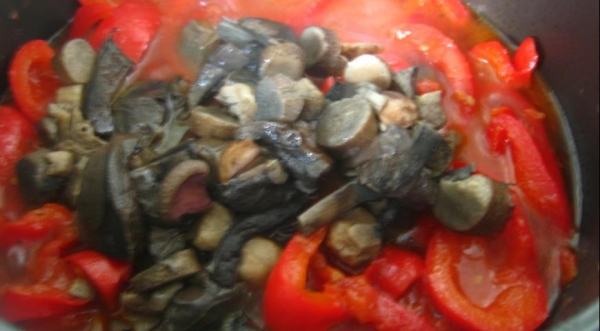 Лечо с грибами, пошаговый рецепт с фото