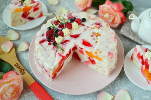 Желейный торт