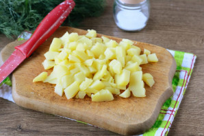 Окрошка на огуречном рассоле Окрошка на огуречном рассоле