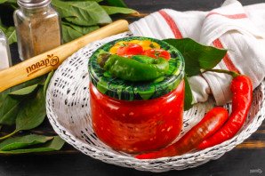Приправа из острого перца на зиму
