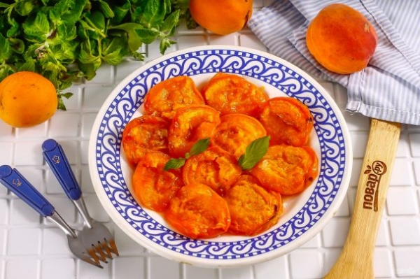 Запеченные абрикосы Запеченные абрикосы