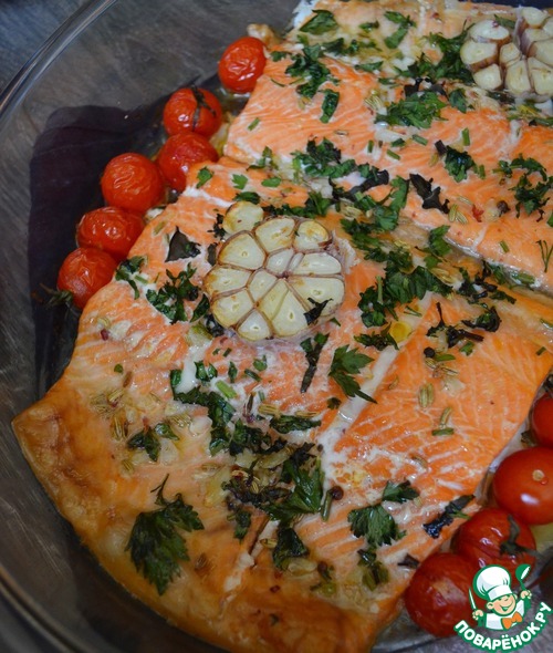 Форель по-итальянски