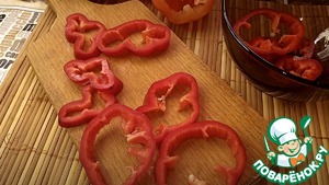 Пангасиус с сыром и овощами