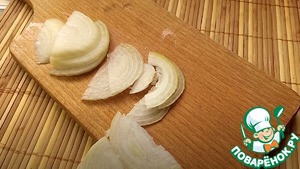 Пангасиус с сыром и овощами