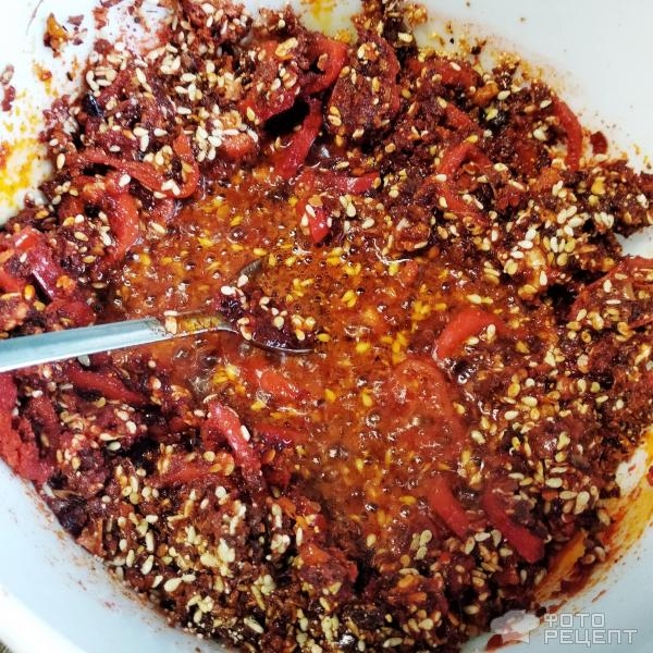 Рецепт: Чили масло Хун Ю - китайское пряное красное масло