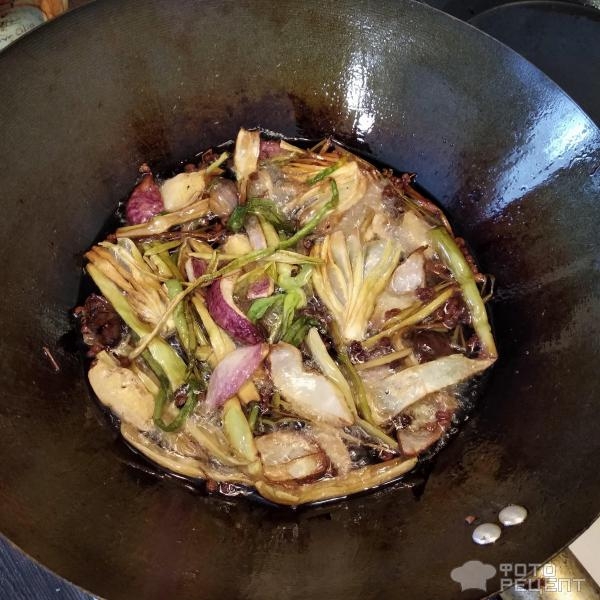 Рецепт: Чили масло Хун Ю - китайское пряное красное масло