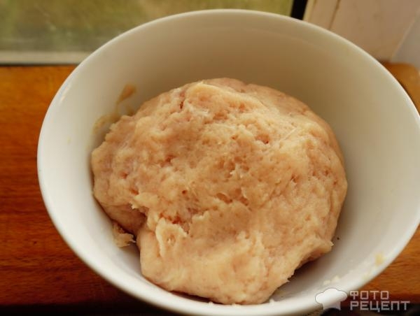 Рецепт: Корзиночки из куриного "теста" - с грибной начинкой Рецепт: Корзиночки из куриного "теста" - с грибной начинкой