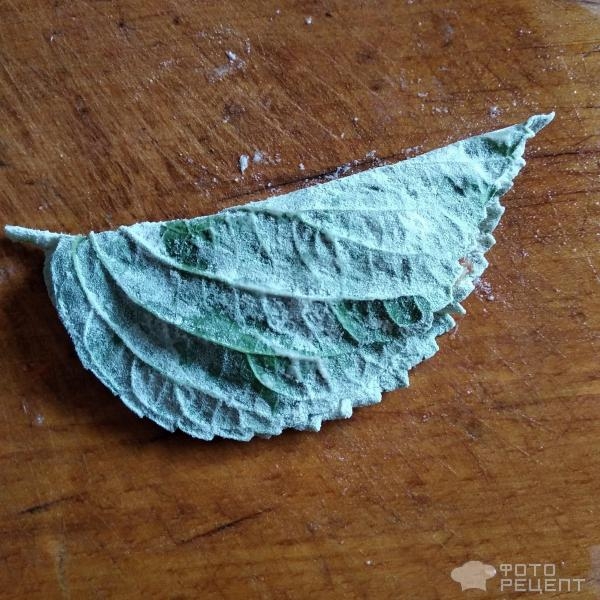 Рецепт: Пирожки из периллы - Kkaenip-Jeon - Корейский панчан