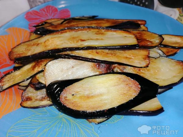 Рецепт: Салат с баклажанами - Оригинально, красиво, вкусно, сытно! Гости удивятся!