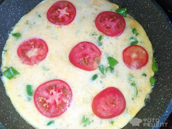 Рецепт: Стручковая фасоль с яйцами - быстро и очень вкусно!