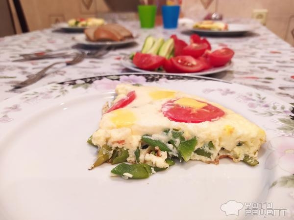 Рецепт: Стручковая фасоль с яйцами - быстро и очень вкусно!