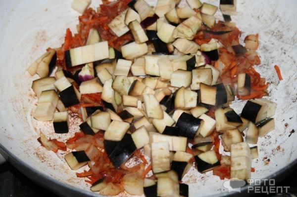 Рецепт: Суп из свежей капусты - с баклажанами Рецепт: Суп из свежей капусты - с баклажанами