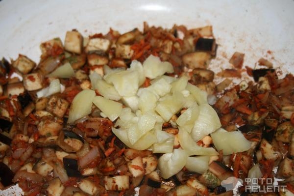 Рецепт: Суп из свежей капусты - с баклажанами Рецепт: Суп из свежей капусты - с баклажанами