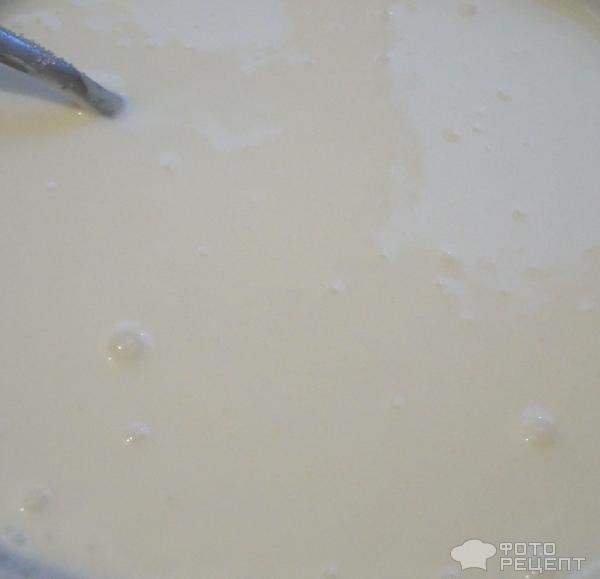 Рецепт: Торт "Молочная девочка" - с персиками и украшением из мастики