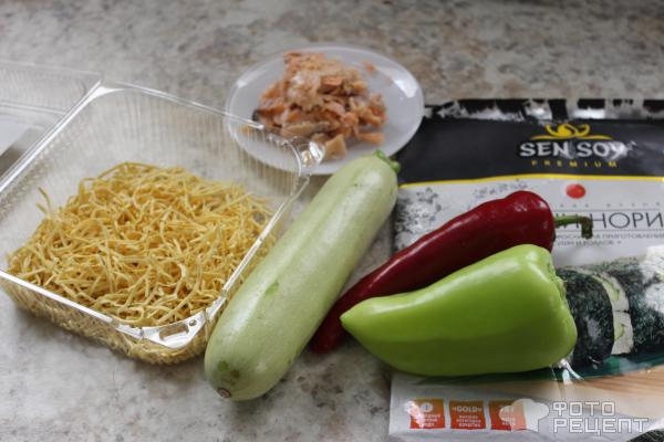 Рецепт: Уха из лососевых - с листами нори Рецепт: Уха из лососевых - с листами нори