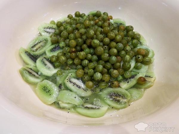 Рецепт: Варенье из крыжовника и киви - мой эксперимент Рецепт: Варенье из крыжовника и киви - мой эксперимент