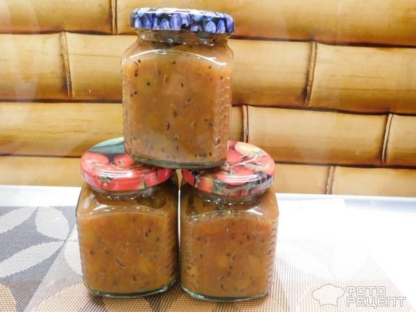 Рецепт: Варенье из крыжовника и киви - мой эксперимент Рецепт: Варенье из крыжовника и киви - мой эксперимент