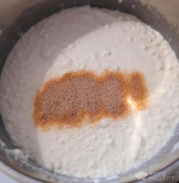 Рецепт: Запеканка творожно-фруктовая - Двуслойная творожная запеканка с нектаринами и грушами, из домашнего творога.