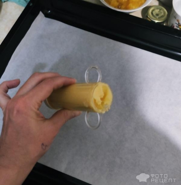 Рецепт: Заварные пирожные - Маленькие вкусняшки съедаются на ура!