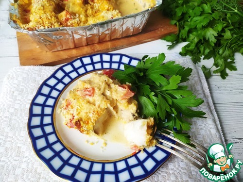 Рыба по-гречески