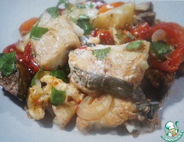 Рыба с овощами Рыба с овощами