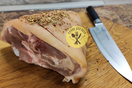 Свиная рулька в духовке