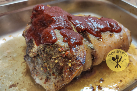 Свиная рулька в духовке