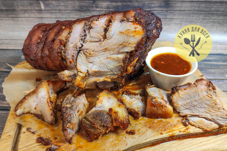 Свиная рулька в духовке