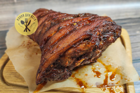 Свиная рулька в духовке