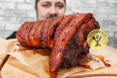 Свиная рулька в духовке